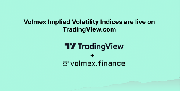 Volmex Implied Volatility Indices are Live on TradingView.com