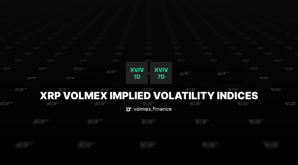 Introducing the XRP Volmex Volatility (XVIV) Indices